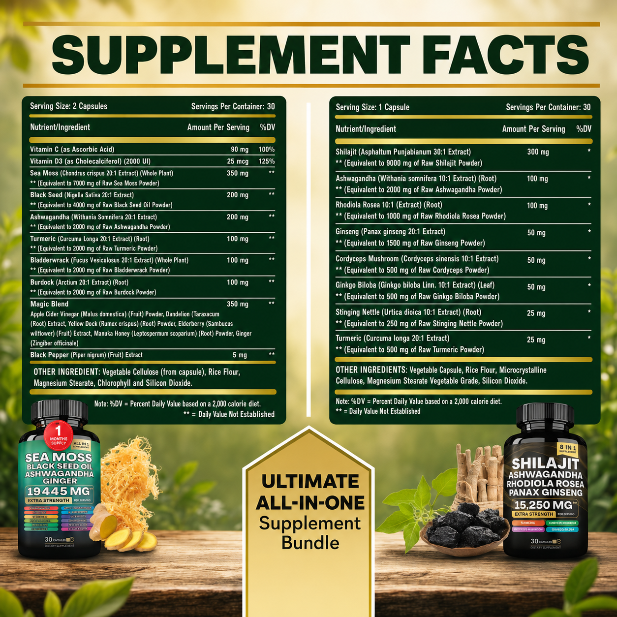 Ascendence 16-in-1 Sea Moss Formula