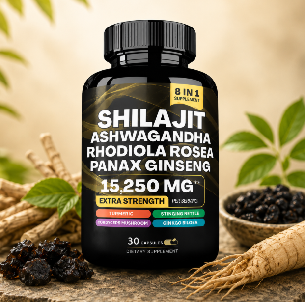 Ascendence 8-in-1 Shilajit Forumla